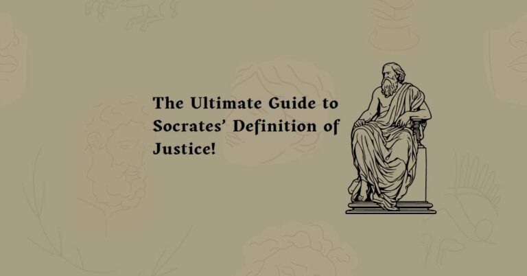 Socrates' definition of justice!