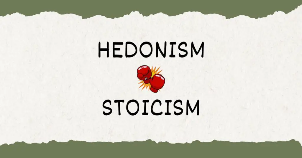 Hedonism vs Stoicism