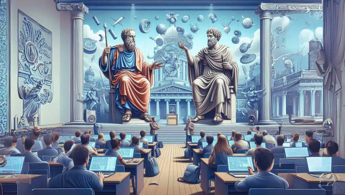 Modern Relevance and Applications of Plato's and Aristotle's Thoughts