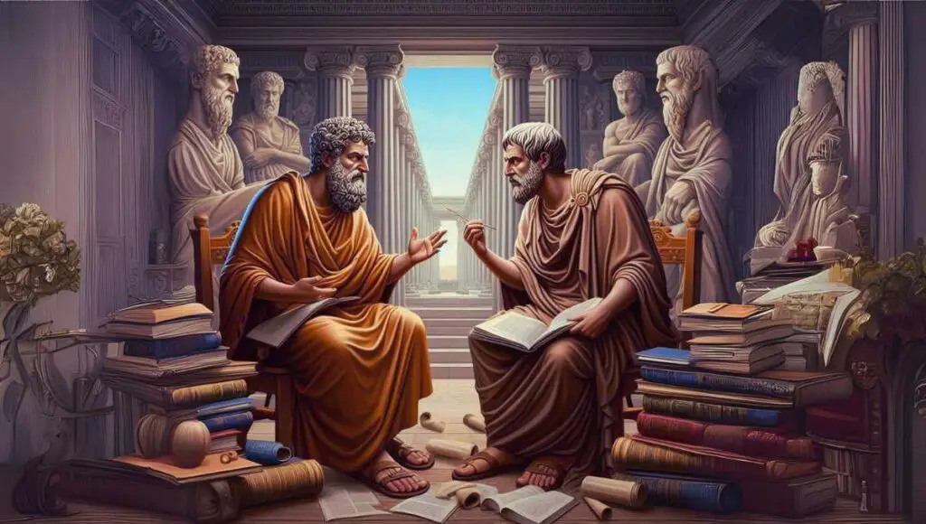 Plotinus and Aristotle