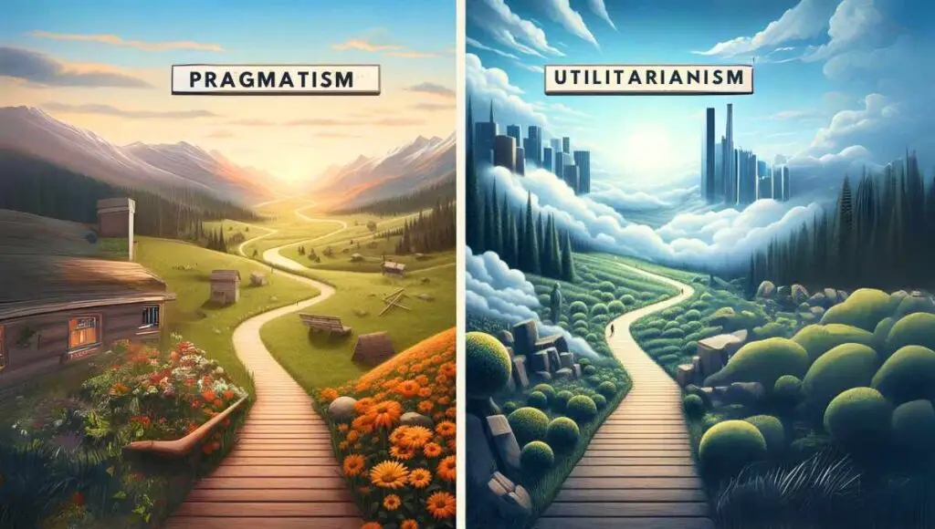 Pragmatism vs Utilitarianism