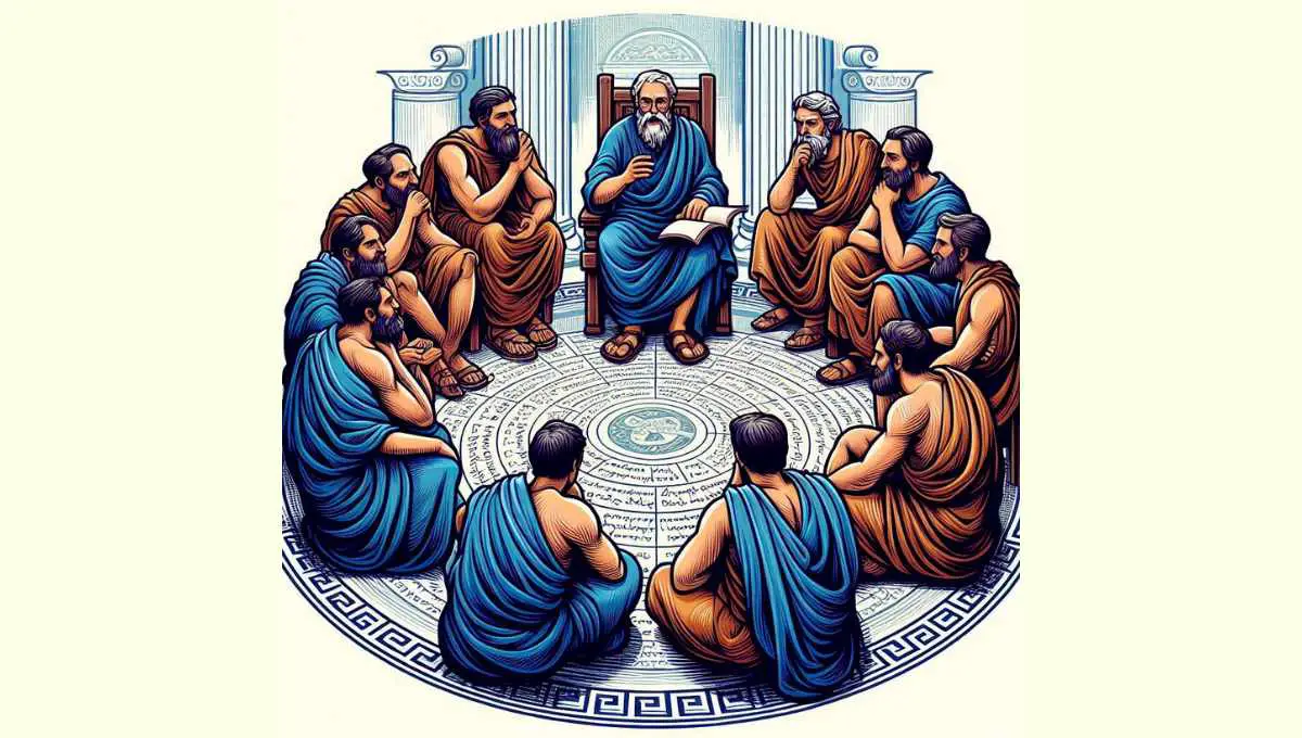 Socrates and His Close Followers