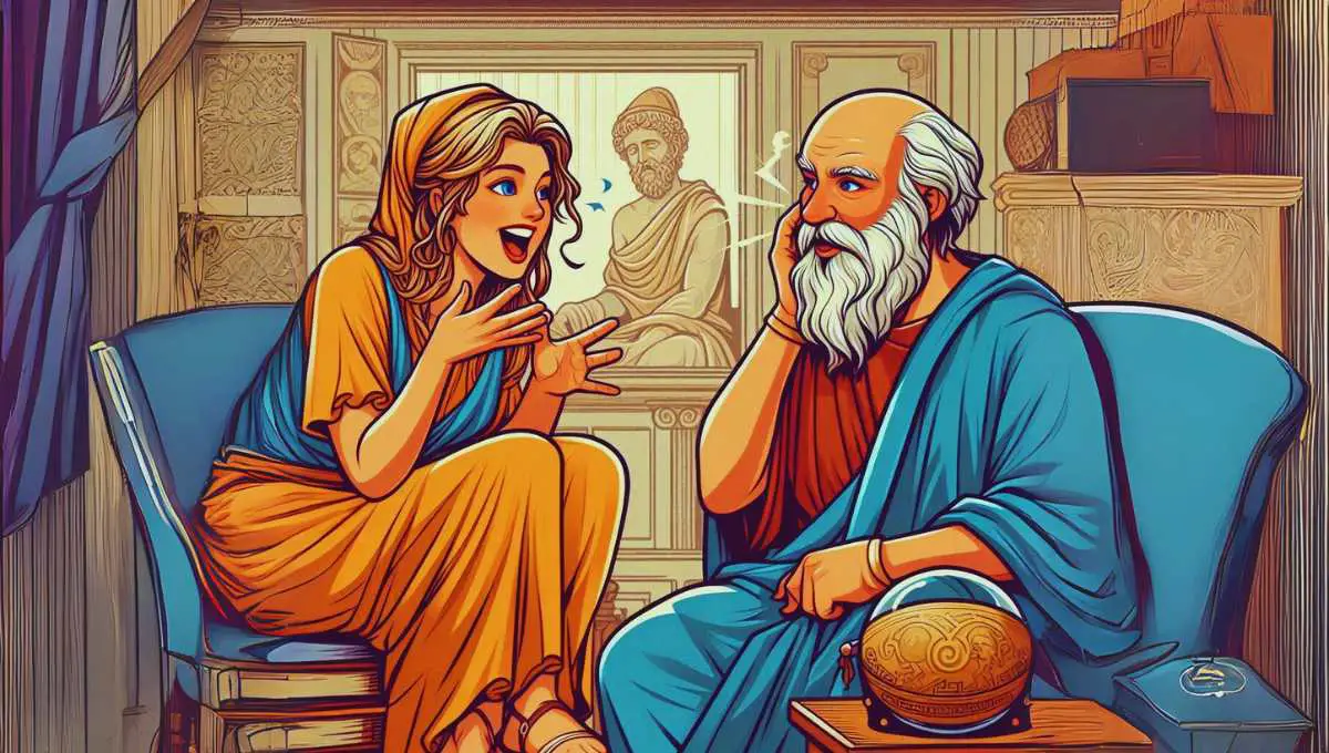 Socrates and Xantippe